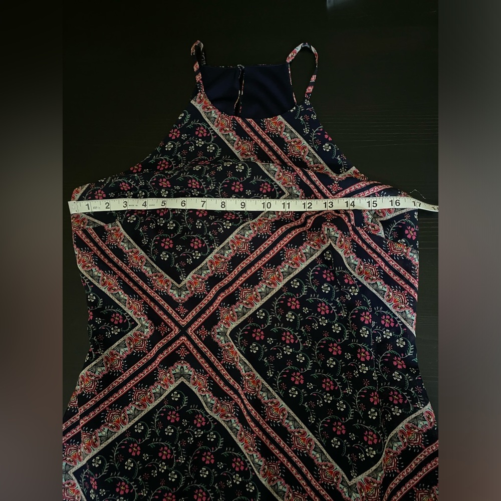 Patterned Multicolor Summer / Spring Halter Style… - image 4